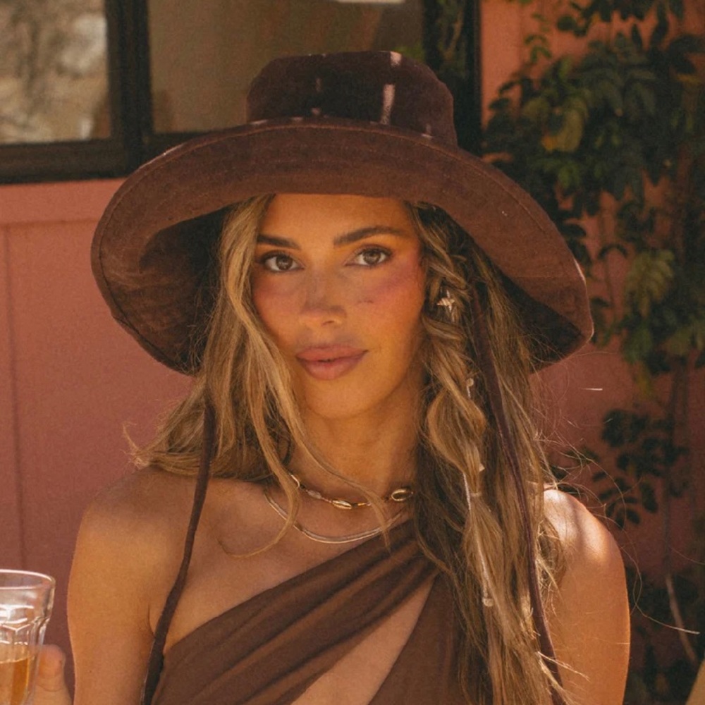Sivan Ayla TAN+LINES Shady B*tch Sun Hat (SOLD OUT ONLINE)